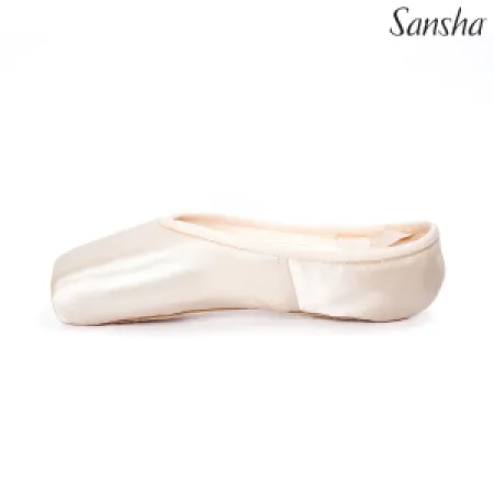 SANSHA Пуанти IZY Star REG, 13W, Тілесний, Атлас