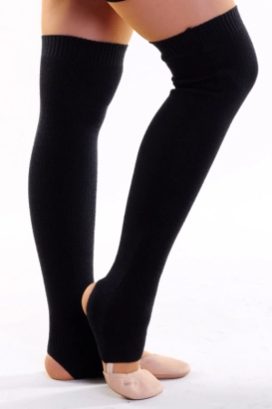 Разогрев гетры 1*1, XS, Неон-малина, Шерсть/Мохер