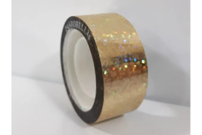Pastorelli Обмотка diamond metallic, 11м, Gold, Винил хлорид