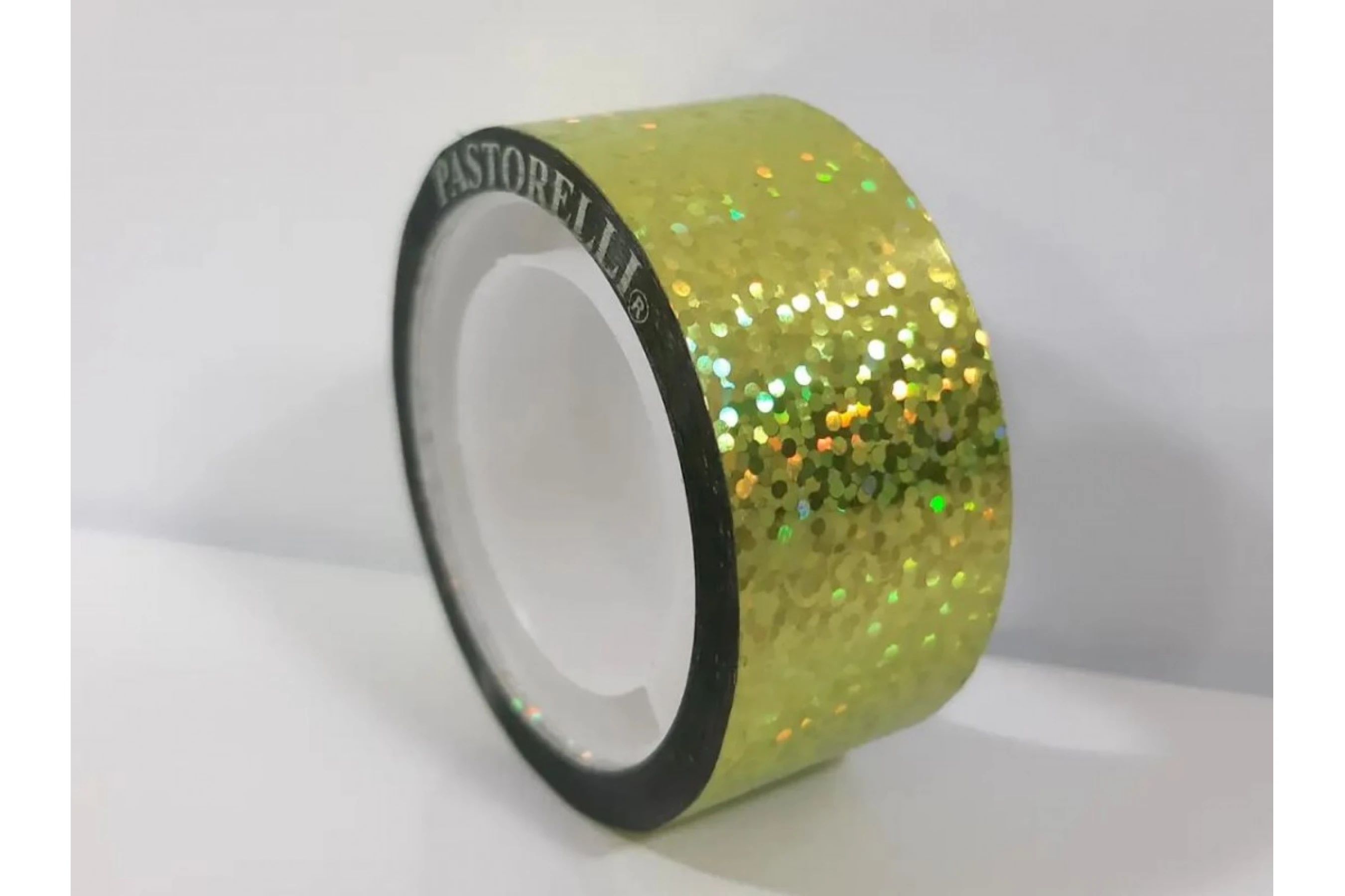 Pastorelli Обмотка diamond metallic (133), 11м, Yellow Green, Винил хлорид