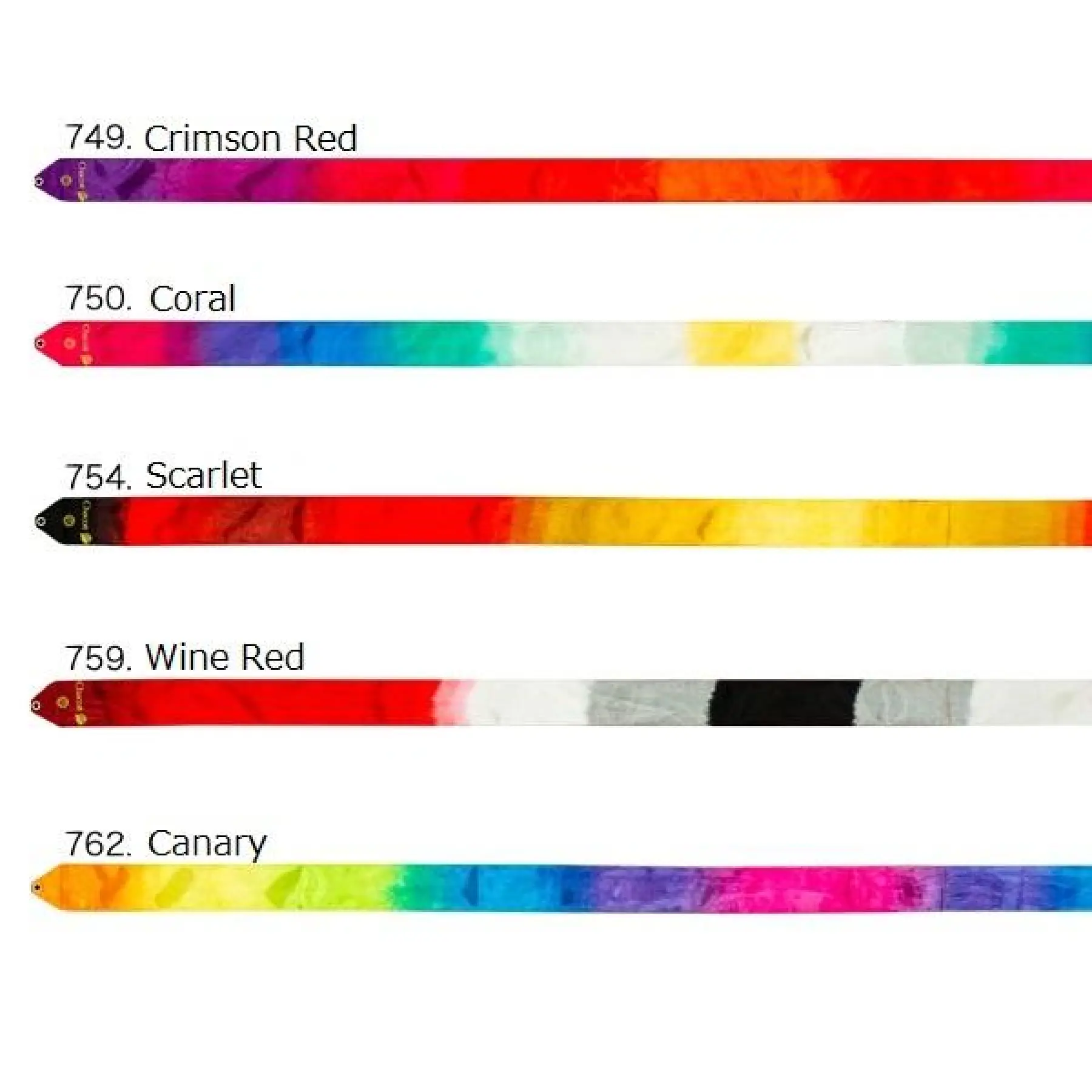 CHACOTT Лента Gradation (778), 5 м, Слива, Искусственный шелк