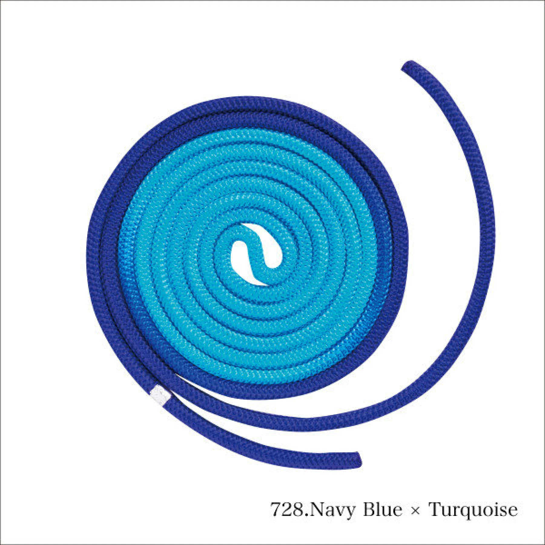 Скакалка Combination Rope (728), N.B. - Turquoise, Нейлон