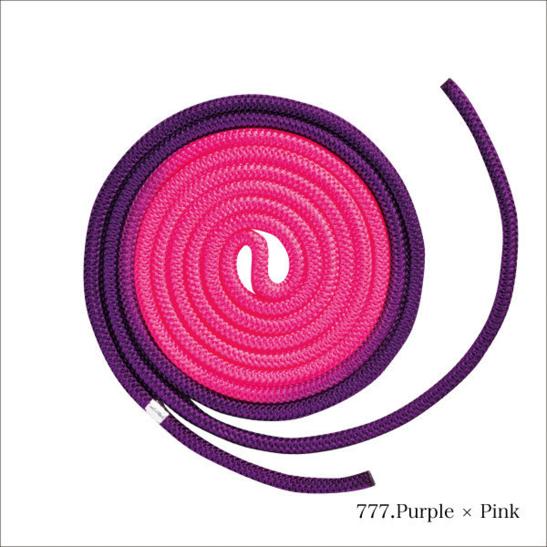 Скакалка Combination Rope (777), Рожевий / Фіолет, Нейлон