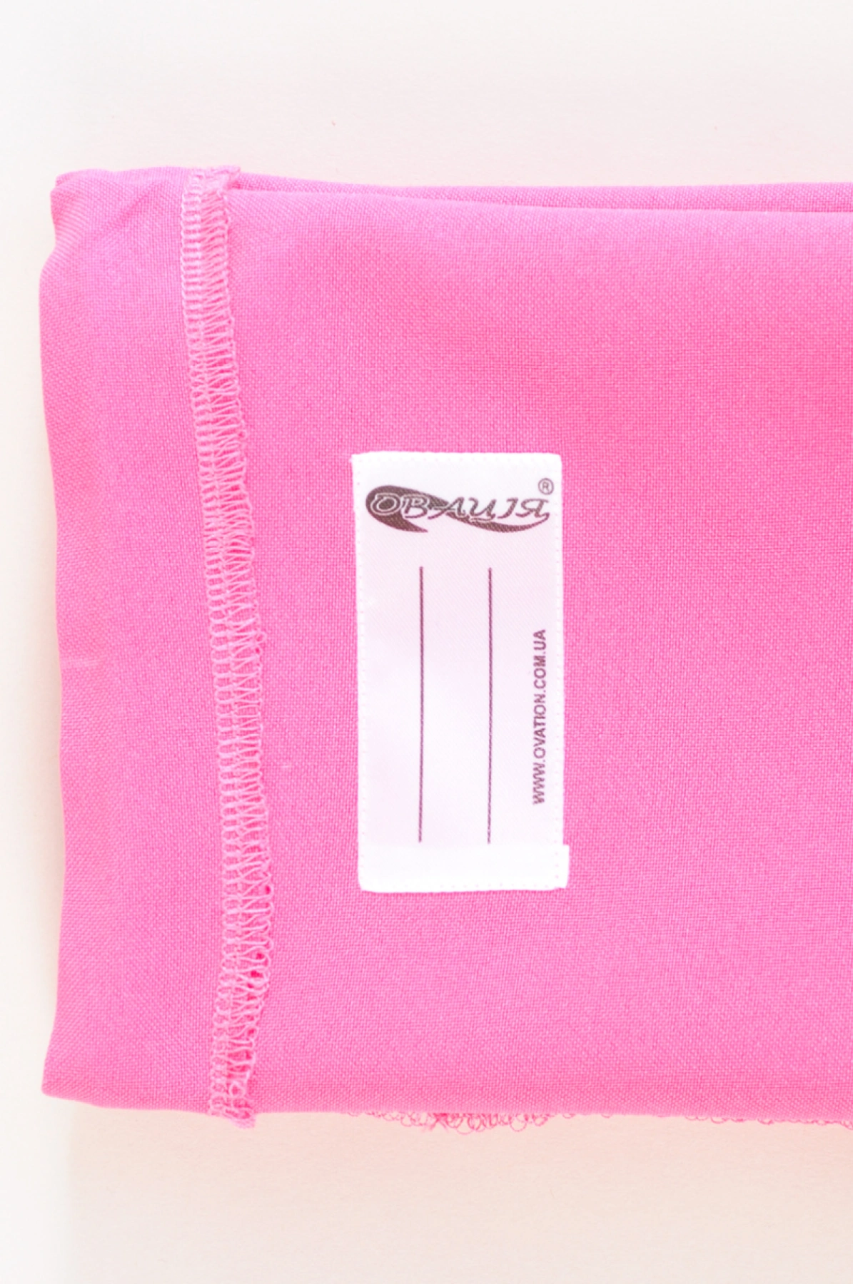 Чохол для пуант на шнурку, Мінт (АВ білі + малина), Габардин Чохол для пуант на шнурку, Мінт (АВ білі + малина), Габардин