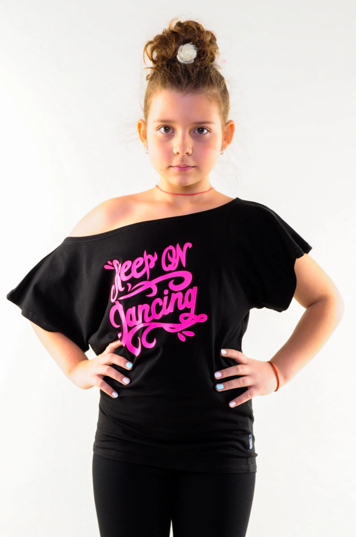 Футболка "Олена", Чорний, 90% бавовна + 10% лайкра Футболка "Олена", Чорний, 90% бавовна + 10% лайкра