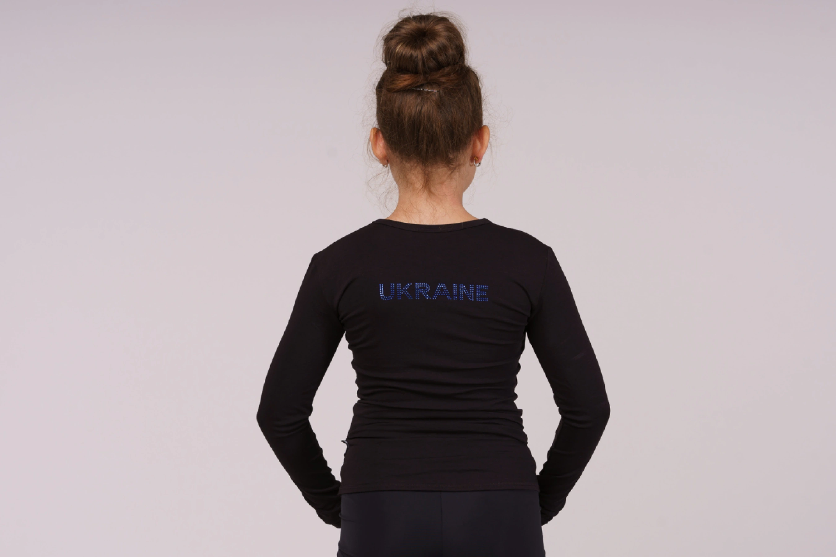 Футболка довгий рукав, Чорний (жовт., елект), 90% бавовна + 10% лайкра Футболка довгий рукав, Чорний (жовт., елект), 90% бавовна + 10% лайкра