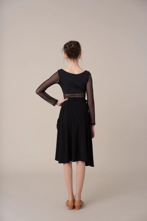 Спідниця-хітон середня (052), Червоний, Шифон Спідниця-хітон середня (052), Червоний, Шифон