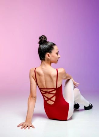 Купальник-бретелі "Жозефіна", Бордо, 90% бавовна + 10% лайкра Купальник-бретелі "Жозефіна", Бордо, 90% бавовна + 10% лайкра