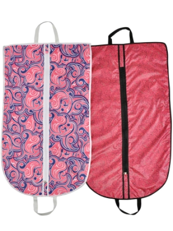 Чохол для одягу дитячий з ручками, Чорний, Лакова плащівка Чохол для одягу дитячий з ручками, Чорний, Лакова плащівка