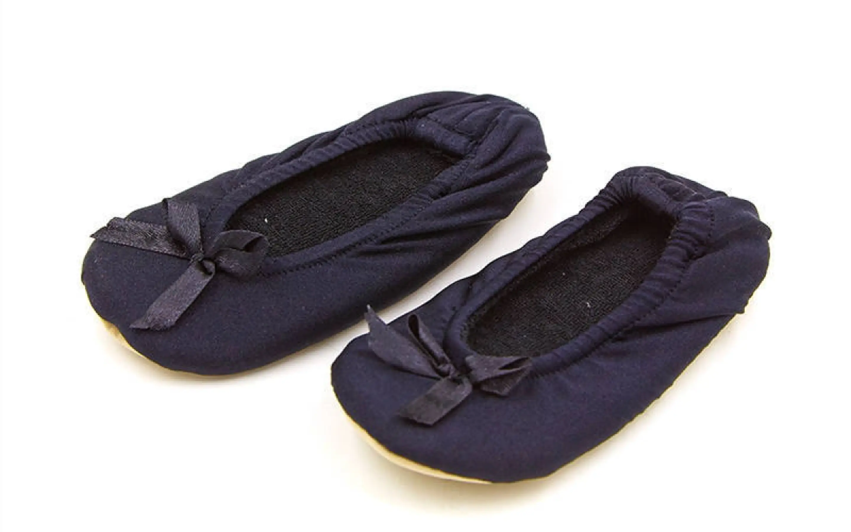 Р - Тапочки балетные, Чорний, Атлас