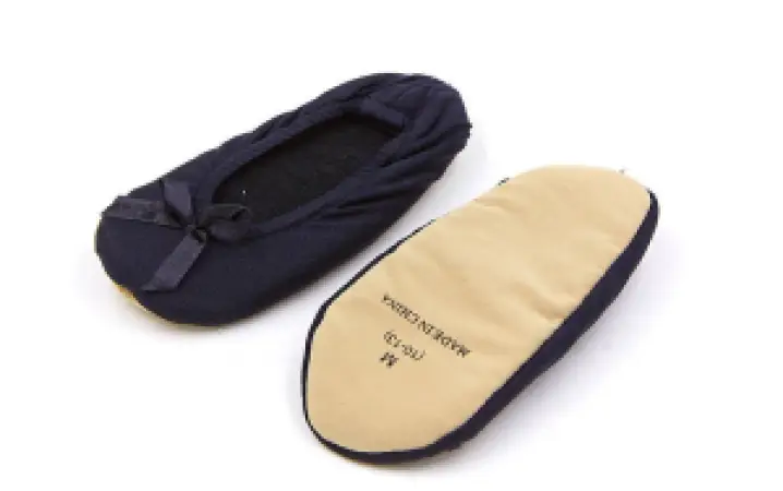 Р - Тапочки балетные, Чорний, Атлас