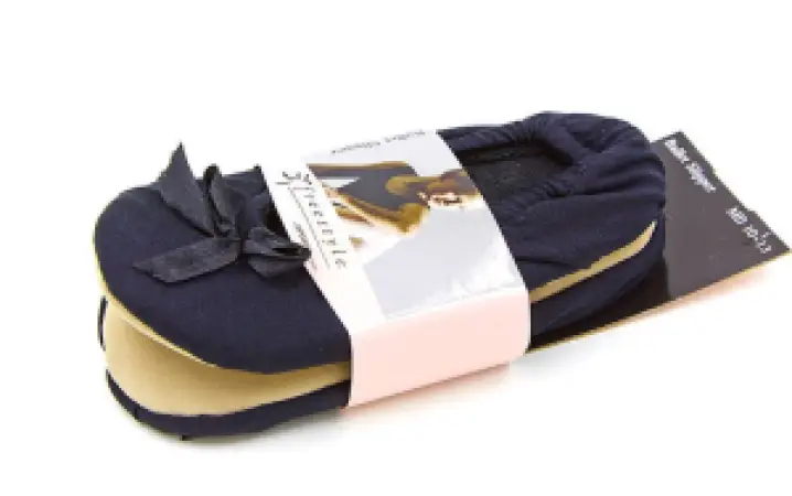 Р - Тапочки балетные, Чорний, Атлас