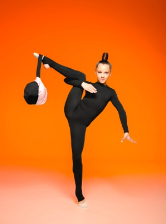 Чохол-петля для м'яча, Чорний/Малиновий, Еластан Чохол-петля для м'яча, Чорний/Малиновий, Еластан