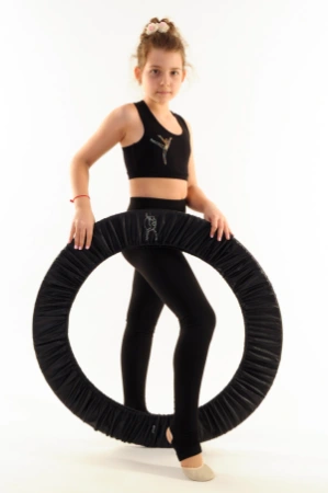 Чохол для обруча, Малина (білі АВ), Велюр Чохол для обруча, Малина (білі АВ), Велюр