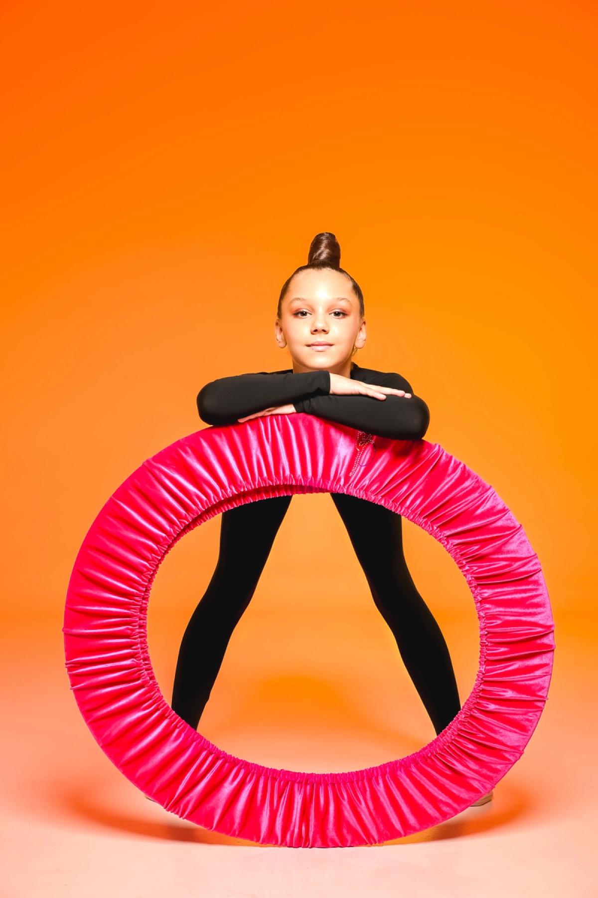 Чохол для обруча, Електрик (АВ + жовті), Велюр Чохол для обруча, Електрик (АВ + жовті), Велюр