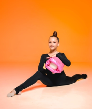 Чохол для м'яча світловідбиваючий, Малина св. відб., Плащівка Чохол для м'яча світловідбиваючий, Малина св. відб., Плащівка