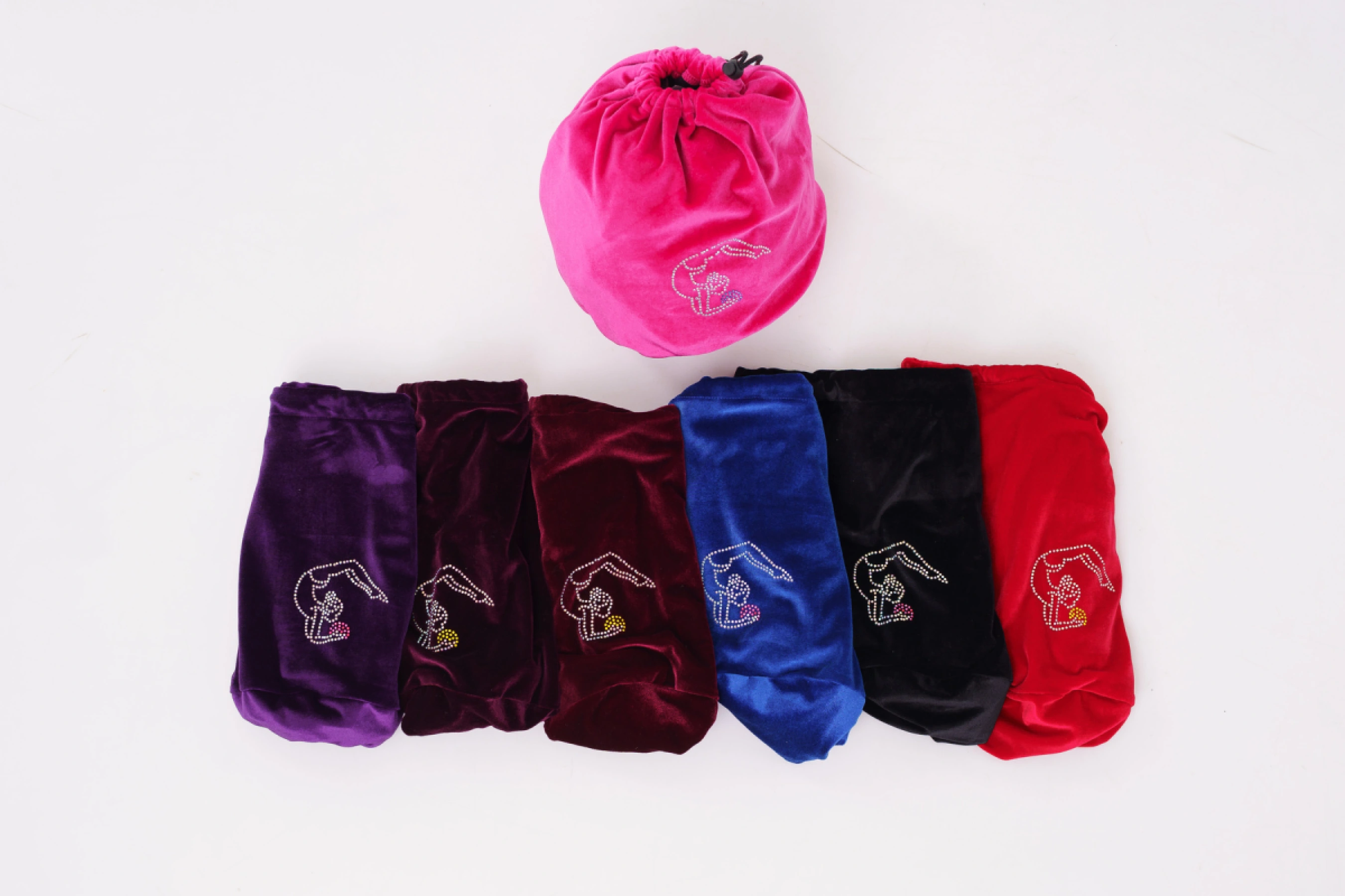 Чохол для м'яча, Чорний (АВ, жовті), Велюр Чохол для м'яча, Чорний (АВ, жовті), Велюр