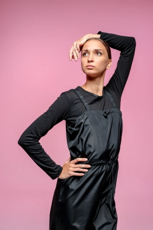 Комбинезон  "Сауна", Чёрный, Полиэстер