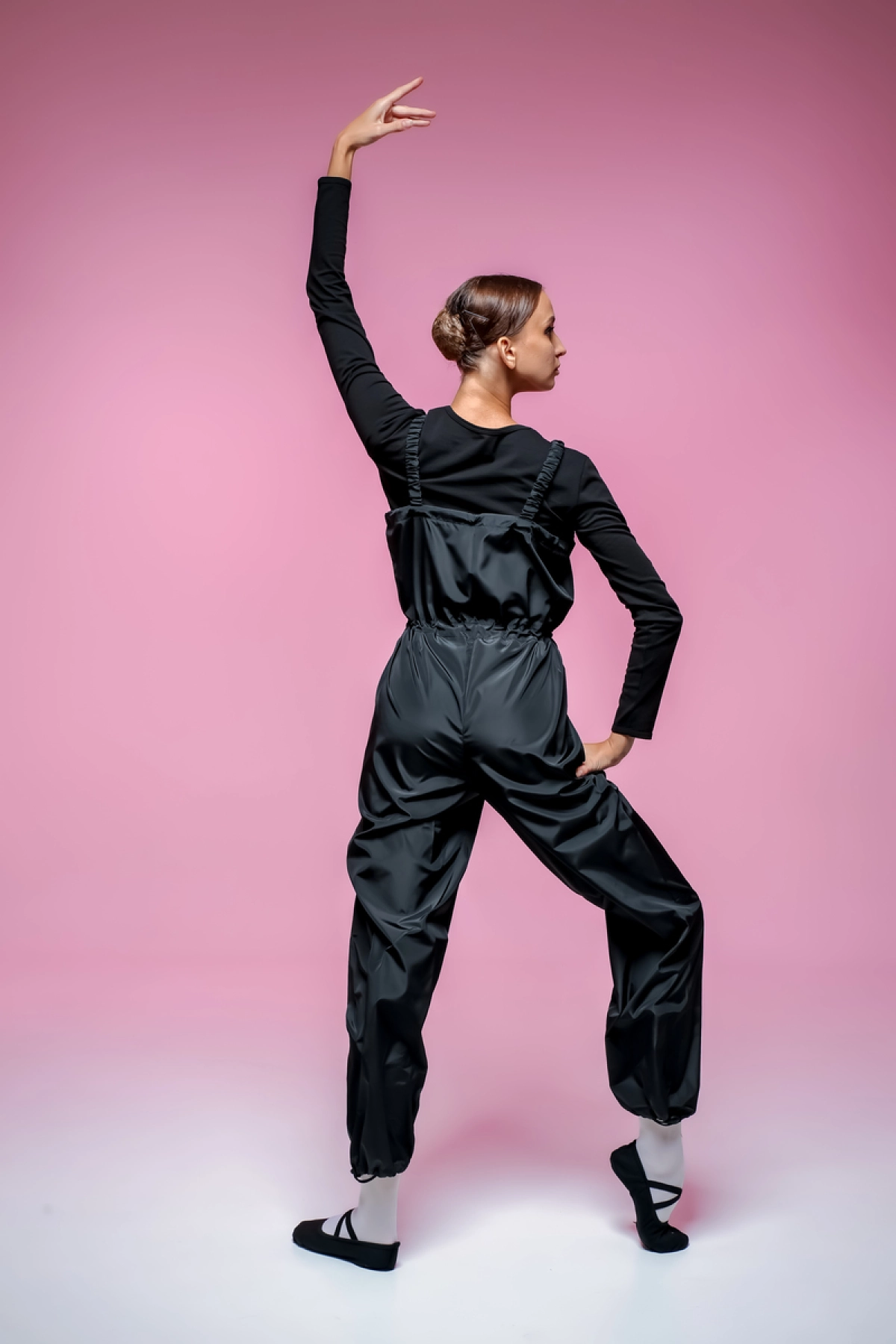 Комбинезон  "Сауна", Чёрный, Полиэстер