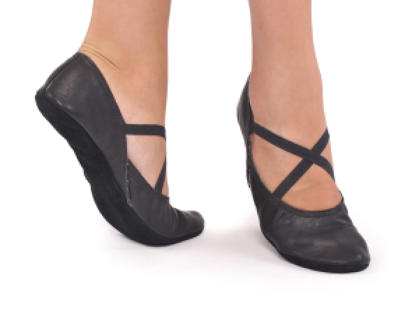 Взуття для сучасних і східних танців, Телесный, Кожа