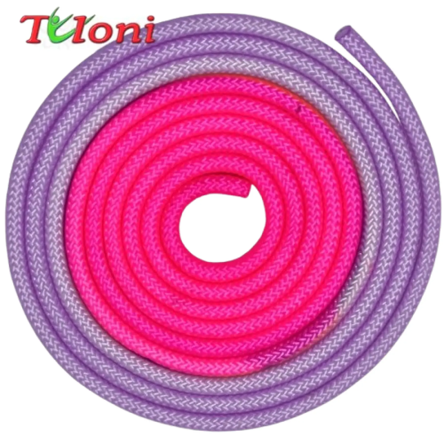 Скакалка, P*LD (Розовый*Лавандовый), Нейлон