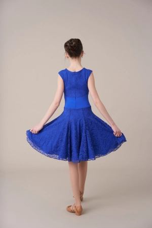 Бейсик б/р "Ассоль" (052), Красный, Бифлекс матовый+гипюр