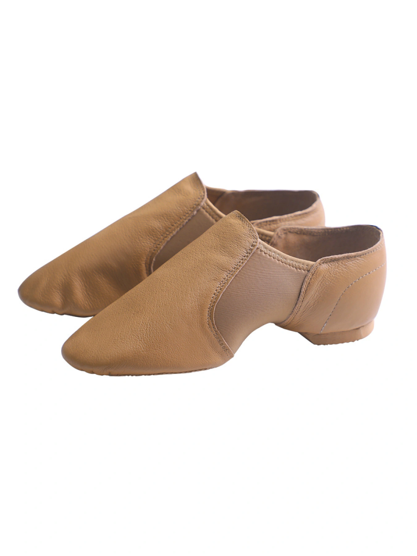 Джазівки низькі (011), Бежевий, Шкіра