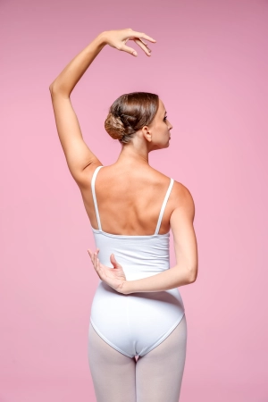 Купальник-бретели, Чёрный, 90% хлопок + 10% лайкра