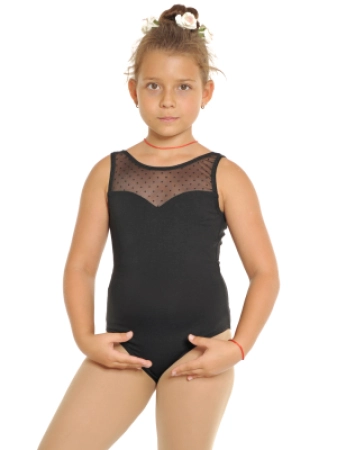 Купальник "Лодочка", Чорний, Біфлекс матовий