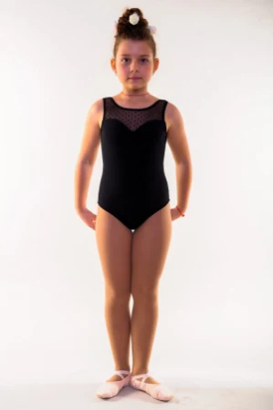 Купальник "Лодочка", Чорний, Біфлекс матовий