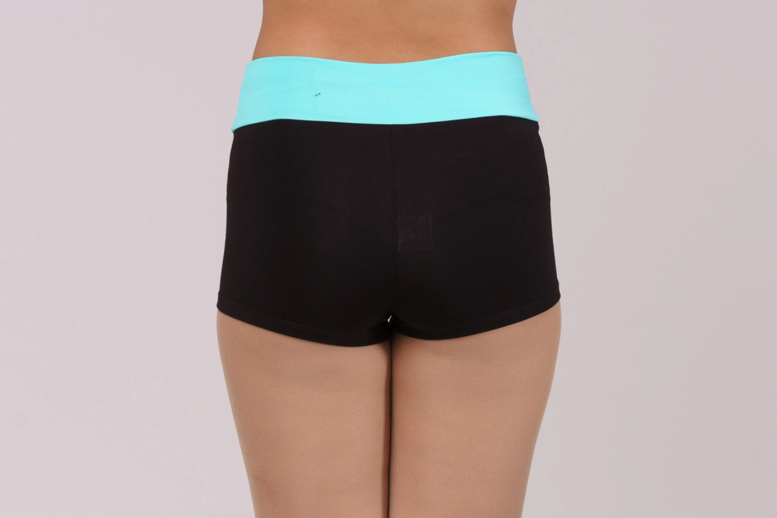 Шорти "Марія", Чорний/Малиновий, 90% бав. + 10% лайк. + біфлекс матовий