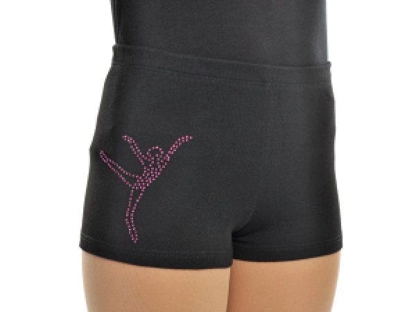 Шорти, Чорний, 80% бавовна + 15% віскоза + 5% лайкра