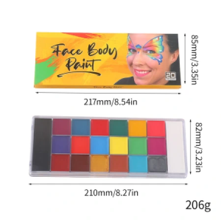 Грим масляний театральний для обличчя і тіла 20 кольорів
