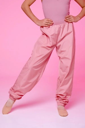 Штани "Hot" (пудра) плащівка лаке, Пудра, Плащівка