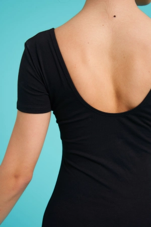 Купальник короткий рукав, Малиновий, 90% бавовна + 10% лайкра