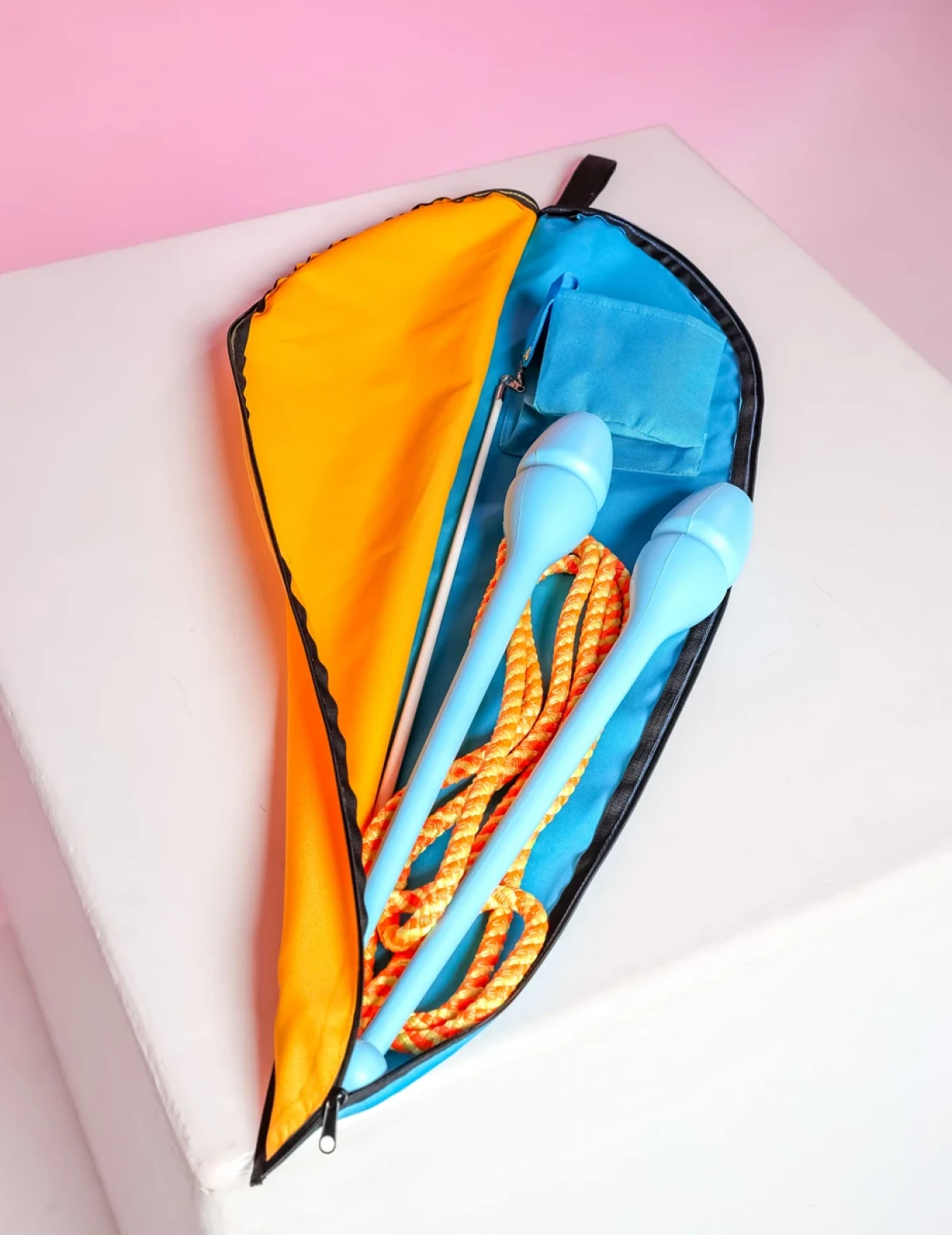 Чохол для булав, палічки, стрічки, Синій / Жовтий, Оксфорд щільний Чохол для булав, палічки, стрічки, Синій / Жовтий, Оксфорд щільний