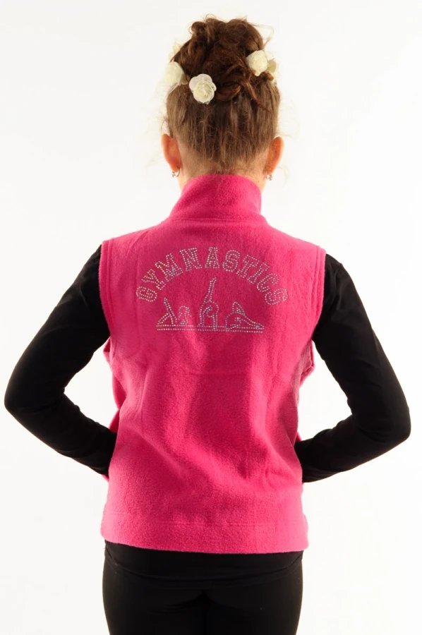 Жилет, Малина (білі АВ), Фліс