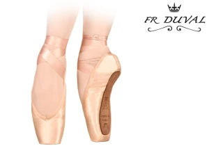 Пуанти F.R. DUVAL XTR жорсткі, Тілесний, Атлас