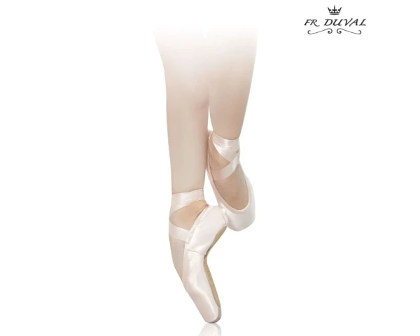 Пуанты  F.R. DUVAL 4.0 American, к/н, Телесный, Атлас