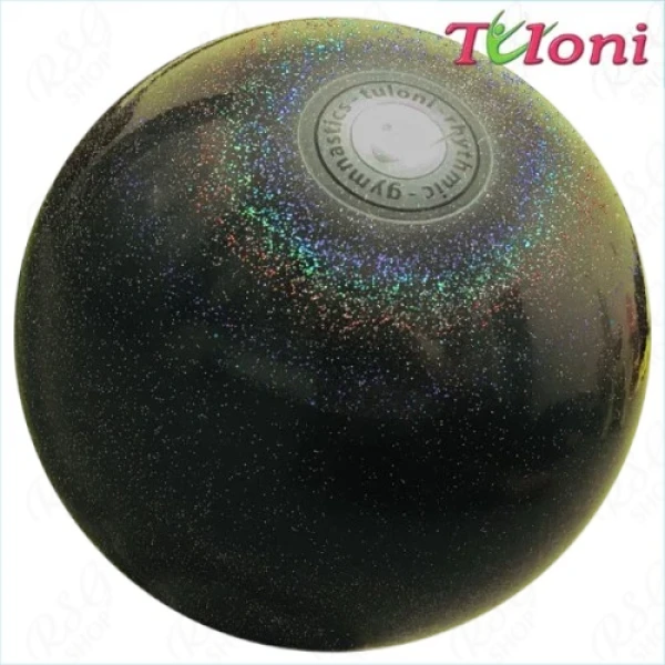 Tuloni Мяч, 19 см, Black, Резина