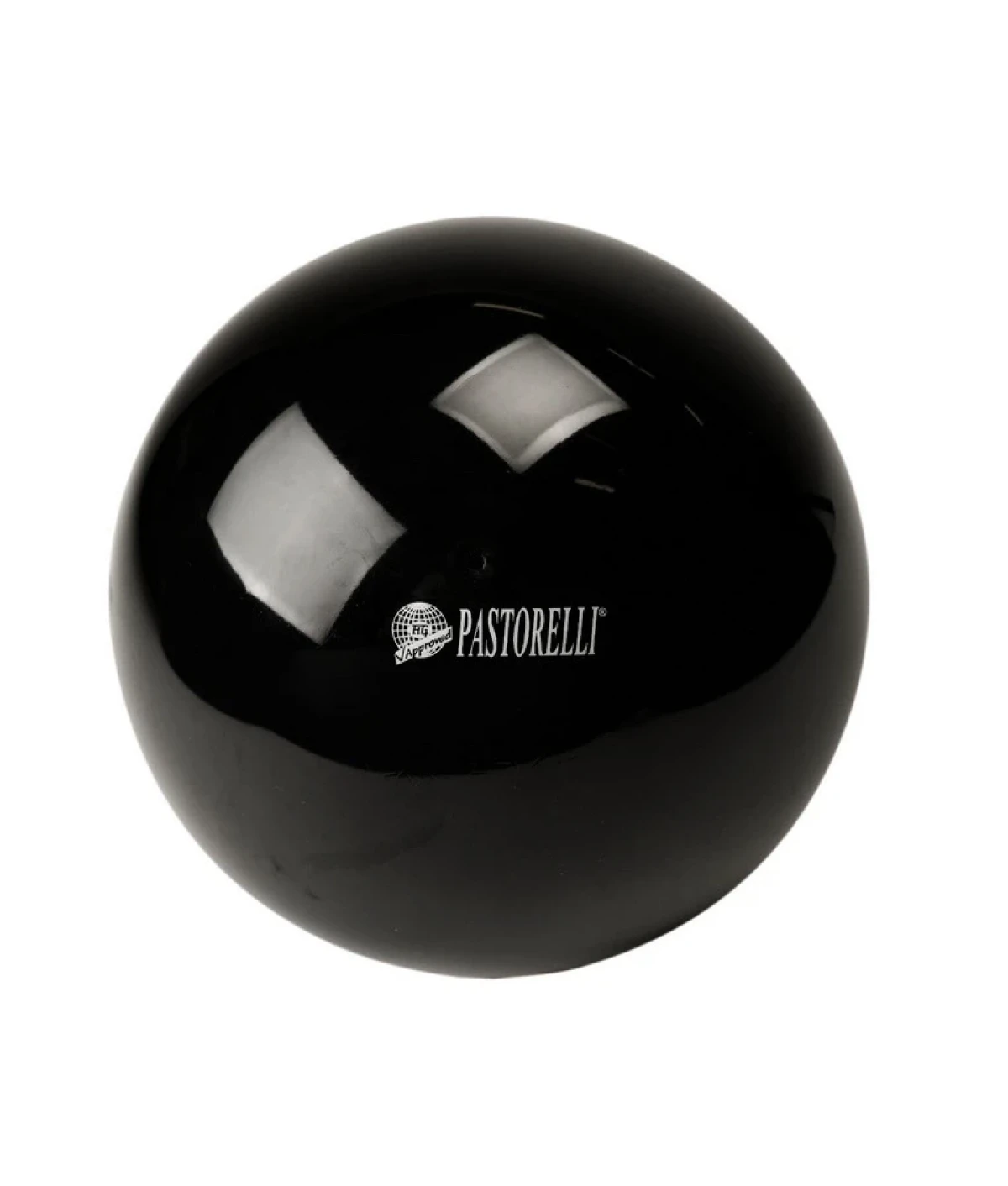 Pastorelli Мяч 18см, 18 см, Black, Резина