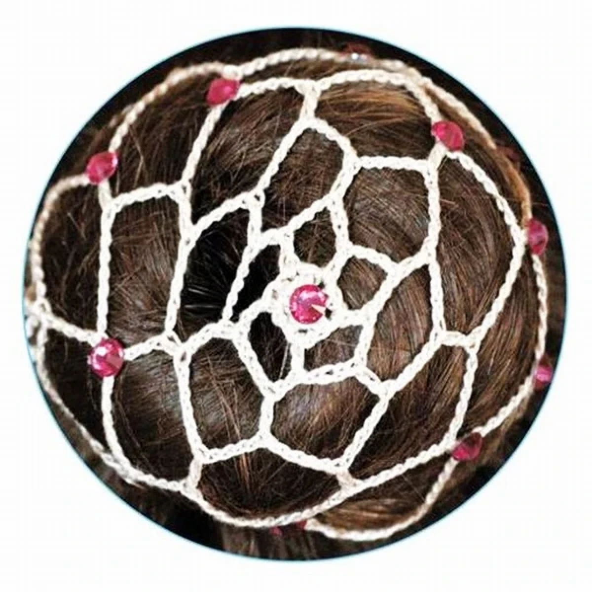 Pastorelli Сітка для гульки з камінням (малина), , Beige, Сітка