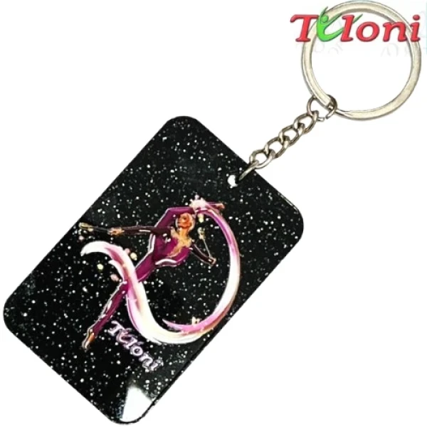 Tuloni Брелок Ponytail "Clubs", , Black, Акрил