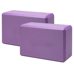Блок для йоги 035, Зеленый (павлиний), EVA