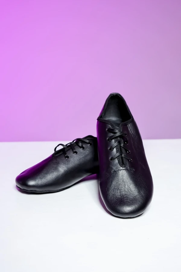 Джазовки, Чёрный, Кожа