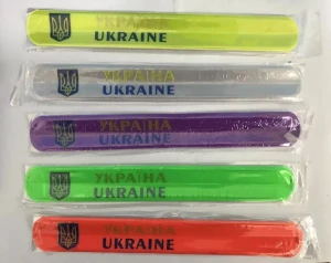 Светоотражающий браслет "Украина"