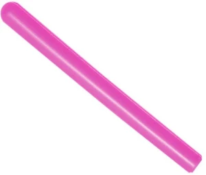 Наконечник для палочки гимнастической, Fluo pink, Резина