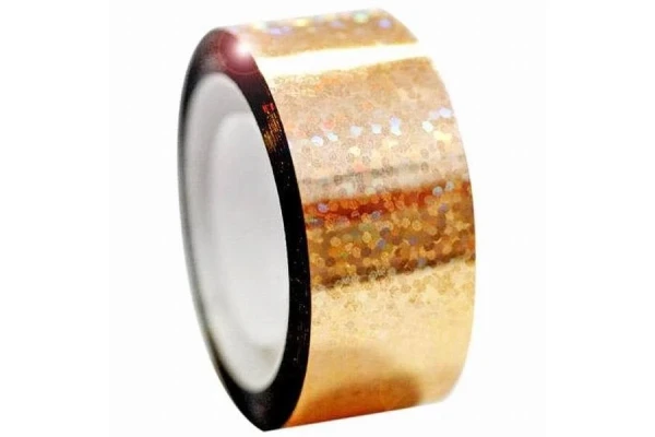 Pastorelli Обмотка diamond metallic, 11м, Gold, Винил хлорид