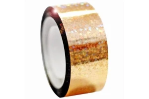 Pastorelli Обмотка diamond metallic, 11м, Gold, Винил хлорид
