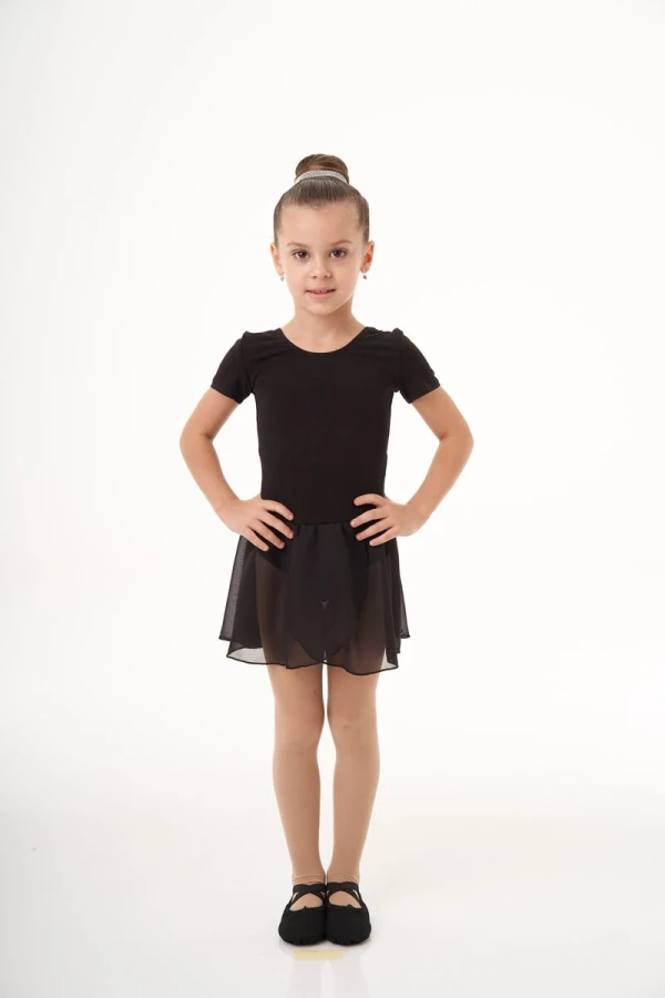 Платье к/р "Амели", Светло-розовый, 90% хлопок + 10% лайкра + шифон